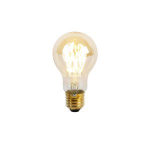 E27 stmívatelná LED spirálová lampa A60 goldline 4W 270 lm 2200K