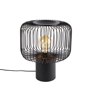 Designová stolní lampa černá 32 cm - Baya