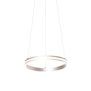 Designové závěsné svítidlo ocelové včetně LED 3-stupňově stmívatelné - Navara