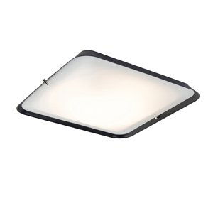 Moderne plafondlamp zwart 34,5 cm incl. LED - Edor