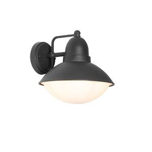 Moderne buiten wandlamp zwart IP44 - Marcel