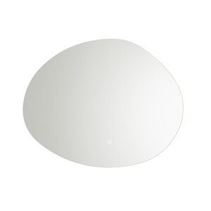 Designové koupelnové zrcadlo 80 cm včetně LED stmívatelné - Biba