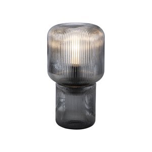 Designová stolní lampa kouřové sklo - Zonat