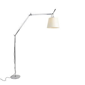 Stojací lampa hliníková 285 cm - Artemide Tolomeo Mega Terra