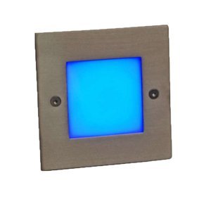 LED zapuštěná lampa LEDlite Square 10 modrá