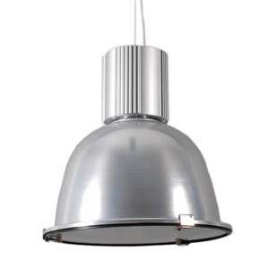 Průmyslová závěsná lampa stříbrná - Silvie