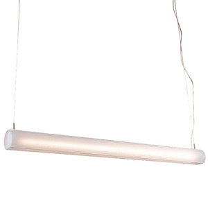 Závěsná lampa Tubular white 28W