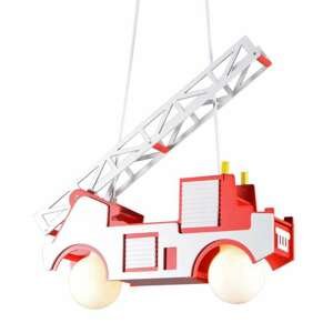 Závěsná lampa Dětský hasičský vůz