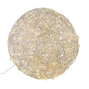 Stojací lampa Draht sphere 80cm LED hliník