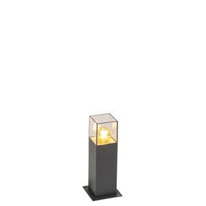 Moderní stojící venkovní lampa 30 cm antracit IP44 - Dánsko