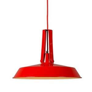 Závěsná lampa Living 40cm červená