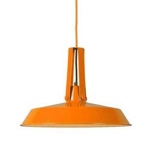 Závěsná lampa Living 40cm oranžová