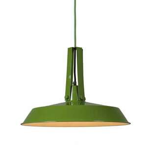 Závěsná lampa Living 40cm zelená