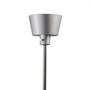 Stojací lampa Prosty LED stříbrná šedá