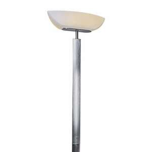 Stojací lampa Ovalo LED chrom