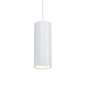 Designová závěsná lampa bílá - Tubo