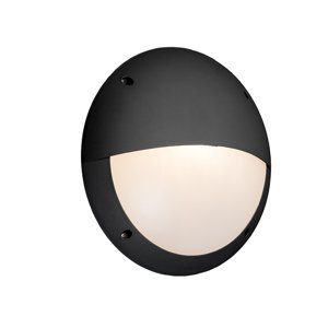 Nástěnná lampa černá IP65 - Lucia