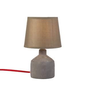 Stolní lampa Cemento taupe