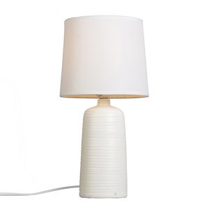 Stolní lampa Keramická bílá