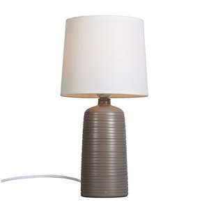 Stolní lampa Keramická taupe