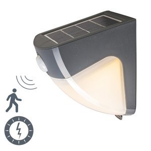 Solární LED venkovní lampa Scout tmavě šedá