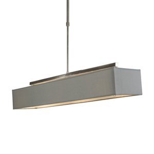 Moderní závěsná lampa šedá - VT 1