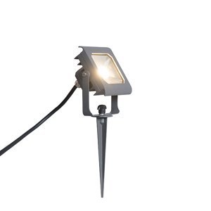 LED reflektor Radius 2 10W tmavě šedá s uzemňovacím kolíkem