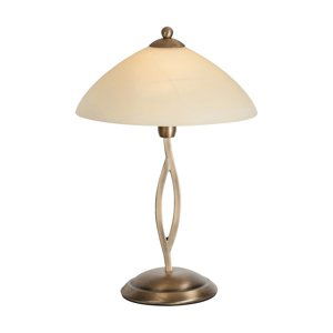 Klasická stolní lampa bronzová s posuvnou tyčí - Corsaire
