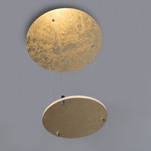 Moderní stropní lampa zlatá vč. LED - Paras