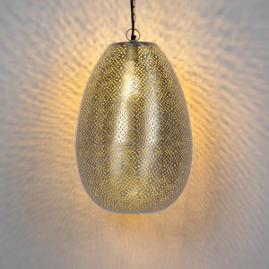 Orientální závěsná lampa z oceli - Sinbad 1