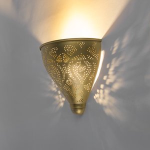 Nástěnná lampa Zyan zlatá