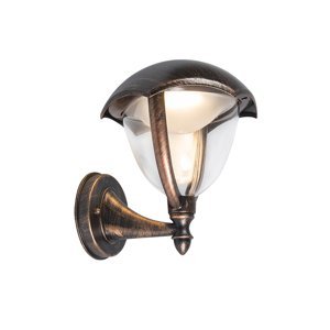 Moderní venkovní lampa se starožitnou rzí včetně LED - Cappe