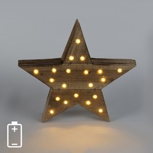 Vánoční osvětlení Star LED 40cm