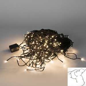 Vánoční světla světelná závora Rampouchy 490 teplé bílé LED 20 metrů venku