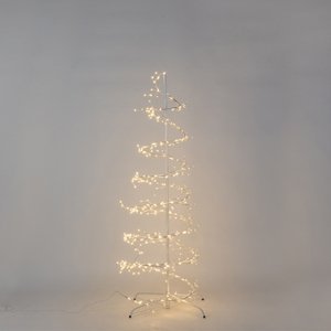 Vánoční osvětlení spirálový strom Twinkel LED teplá bílá 1,8 metru