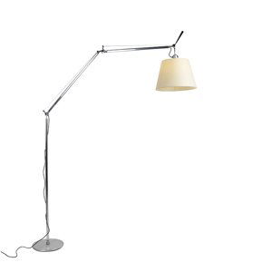 Stojací lampa hliníková se stínidlem - Artemide Tolomeo Mega Terra