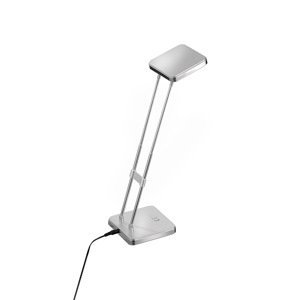 Moderní rovná stolní lampa z oceli včetně LED - Kita