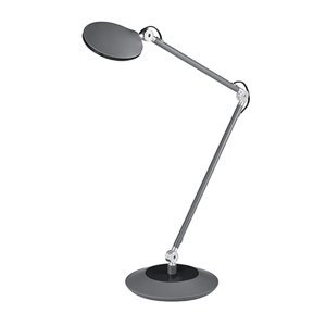Moderní nastavitelná stolní lampa antracitová včetně LED - Roderic