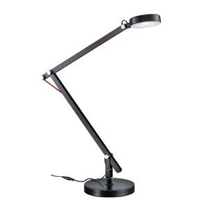 Moderní nastavitelná stolní lampa černá včetně LED - Pixar