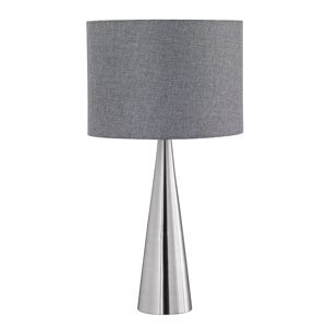 Moderní stolní lampa z oceli se šedým odstínem - Cosinus