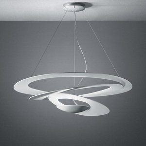 Designová závěsná lampa bílá 97 cm - Pirce Suspension