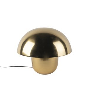 Moderní stolní lampa zlatá s bílým vnitřkem 40 cm - Canta