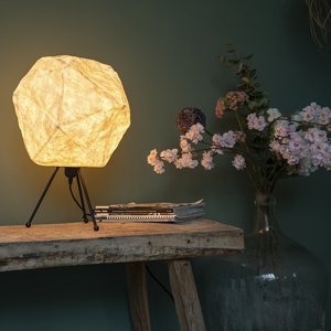 Skandinávská papírová stolní lampa bílá - Pepa Lua