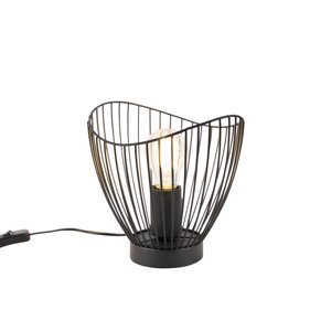 Designová stolní lampa černá 20 cm - Pua