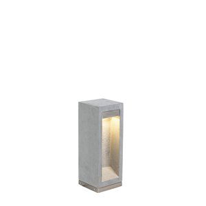 Moderní stojací venkovní lampa čedičová 40 cm - kýchání