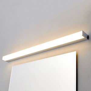 Moderní koupelnová lampa chrom 88,8 cm včetně LED IP44 - Philippa
