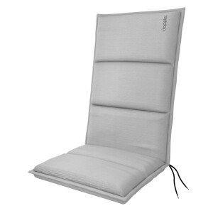 Doppler CITY vysoký polstr na židli a křeslo - světle šedý (4418), 100 % polyester