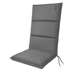 Doppler CITY vysoký polstr na židli a křeslo - tmavě šedý (4419), 100 % polyester