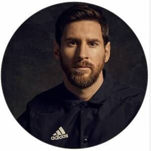 Jedlý papír Lionel Messi 19,5 cm