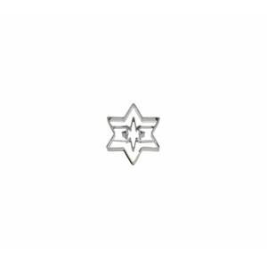 Vykrajovátko hvězda 8 cípů s volným středem - Smolík